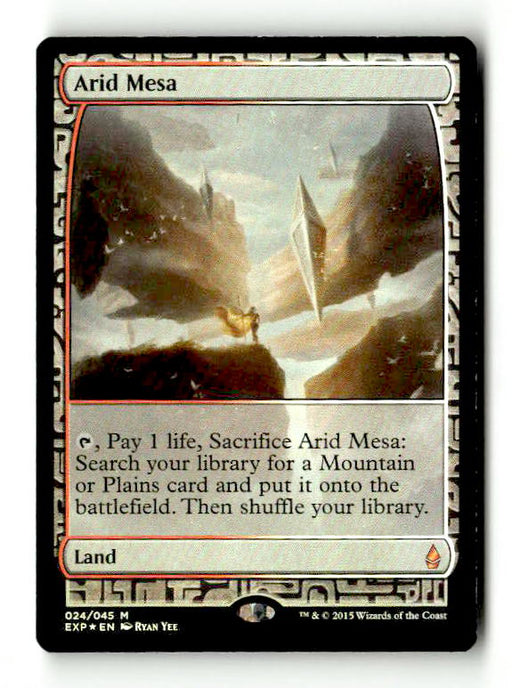 Arid Mesa (EXP-024) [Zendikar Expeditions] Foil (TGS00660) (Scan) High End MTG Single Wizards of the Coast