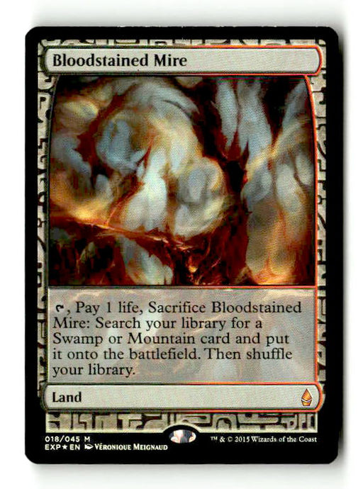 Bloodstained Mire (EXP-018) [Zendikar Expeditions] Foil (TGS00661) (Scan) High End MTG Single Wizards of the Coast