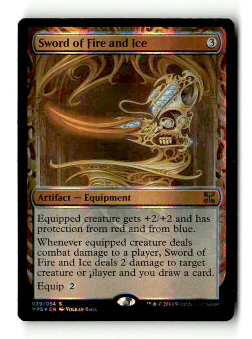 Sword of Fire and Ice (MPS-029) [Kaladesh Inventions] Foil (TGS00666) (Scan) High End MTG Single Wizards of the Coast