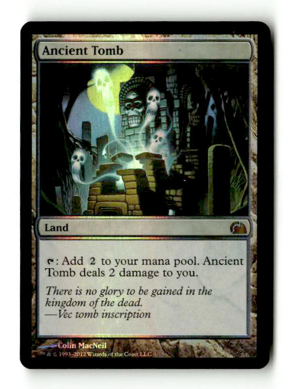 Ancient Tomb (V12-001) [Misc] From the Vault: Realms Foil (TGS00673) (Scan)