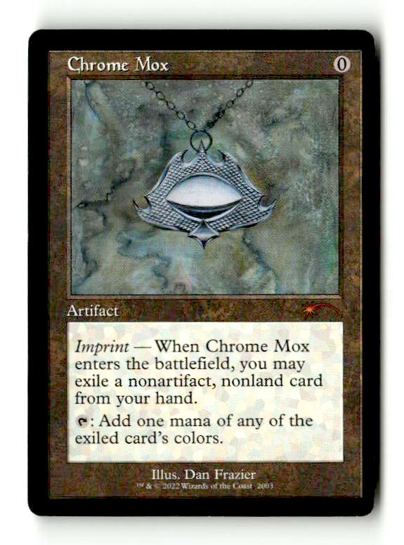 Chrome Mox (SLC-2003) [Secret Lair] Countdown Kit (TGS00674) (Scan)