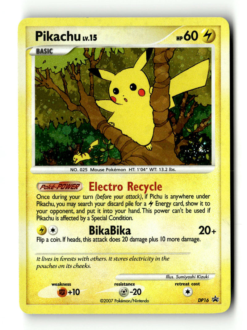 Pikachu - DP16 () Holofoil [Promos: Countdown Calendar Promos] (TGS00682) (Scan)