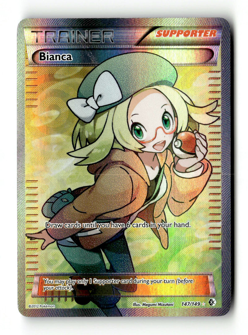 Bianca (147 Full Art) 147/149 Holofoil [BW: Boundaries Crossed] (TGS00684) (Scan)