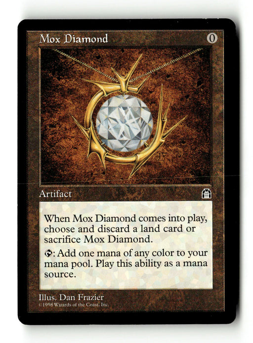 Mox Diamond (STH-138) [Stronghold] (TGS00686) (Scan) High End MTG Single Wizards of the Coast