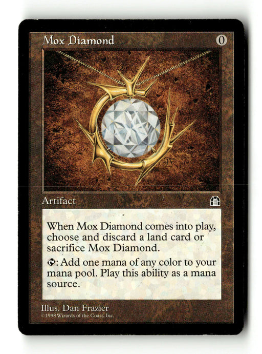Mox Diamond (STH-138) [Stronghold] (TGS00690) (Scan) High End MTG Single Wizards of the Coast