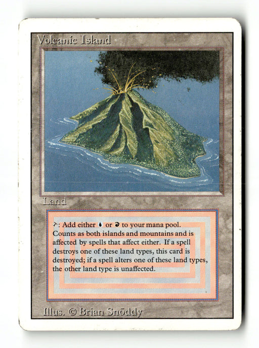 Volcanic Island (3ED-291) [Revised Edition] (TGS00692) (Scan) High End MTG Single Wizards of the Coast
