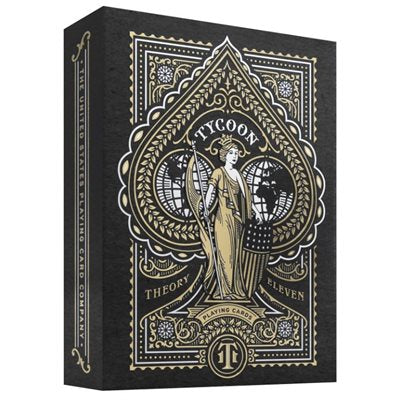 Theory 11 Playing Cards: Tycoons Black