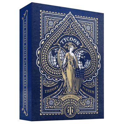 Theory 11 Playing Cards: Tycoons Blue