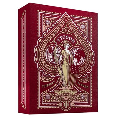Theory 11 Playing Cards: Tycoons Red