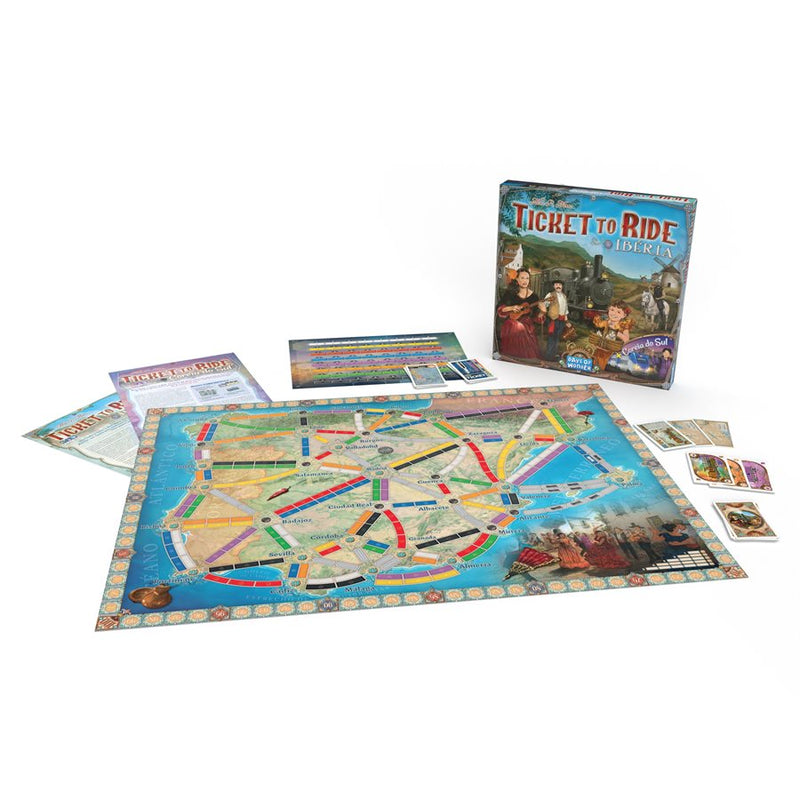 Ticket To Ride: Map Collection 6.5 - Iberia & South Korea Board Games Days of Wonder   