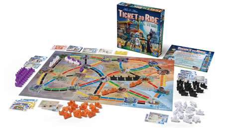 Ticket To Ride: Ghost Train Board Games Days of Wonder