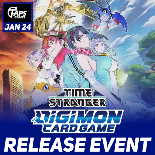 DIGIMON CARD GAME -TIME STRANGER- [BT-24] Release Event - Entry Ticket (January 21th) Event Taps Games