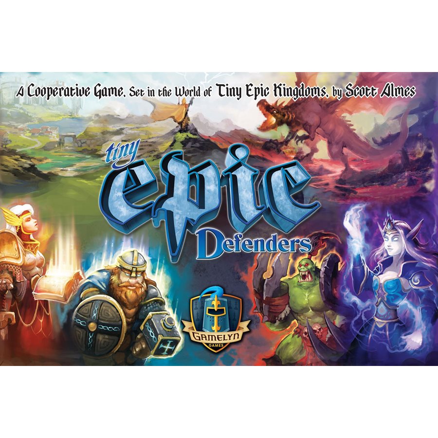 Tiny Epic Defenders 2nd Edition Board Games Gamelyn Games   
