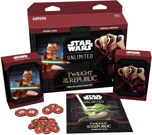 Star Wars: Unlimited Twilight Of The Republic - Two Player Starter Star Wars Unlimited Sealed Fantasy Flight Games   