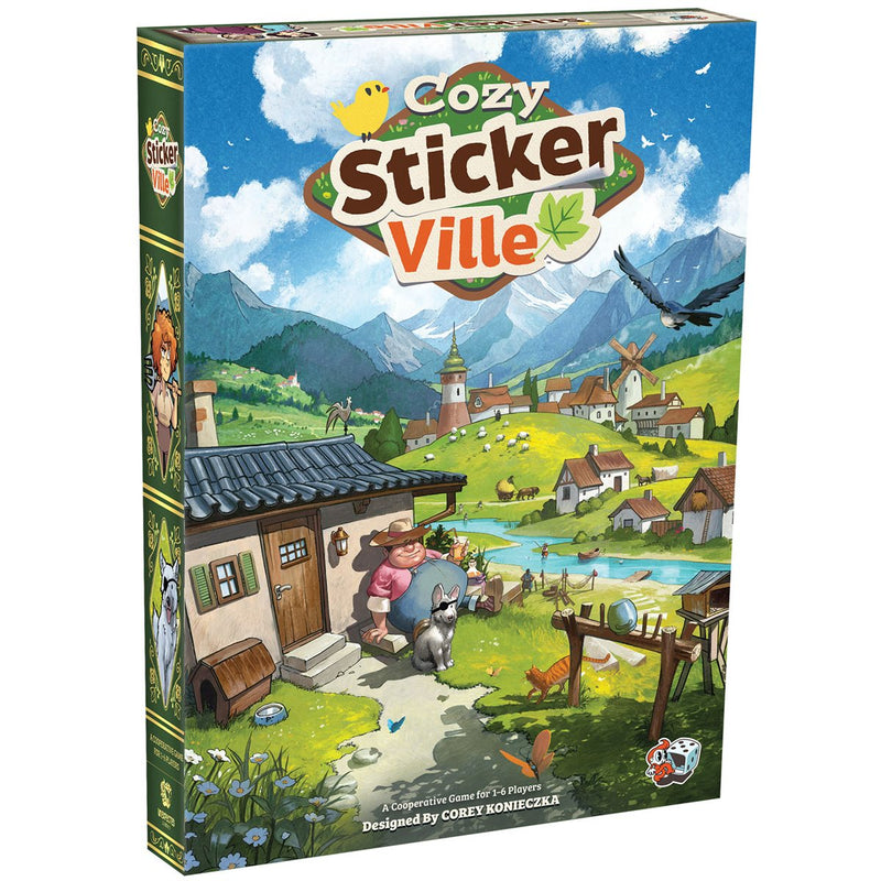 Cozy Stickerville Board Games Unexpected Games