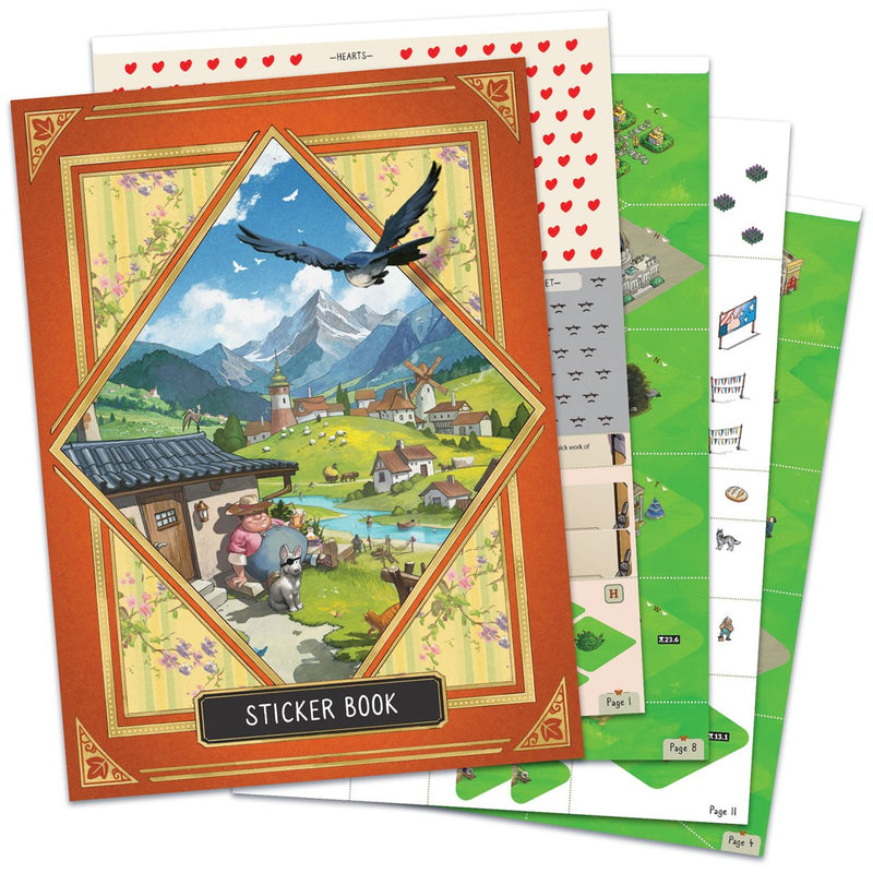 Cozy Stickerville Board Games Unexpected Games