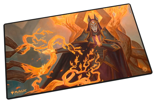 Ultimate Guard: Stitched Playmat - "Abzan Devotee" MTG Tarkir Dragonstorm Playmats Ultimate Guard