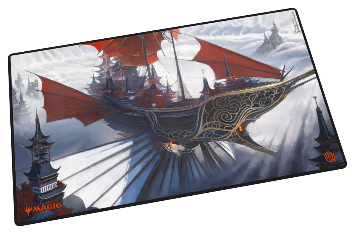 Ultimate Guard: Stitched Playmat - "Mystic Monastery" MTG Tarkir Dragonstorm Playmats Ultimate Guard