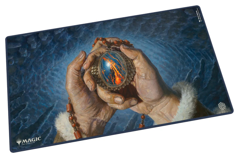 Ultimate Guard: Stitched Playmat - "Mox Jasper" MTG Tarkir Dragonstorm Playmats Ultimate Guard