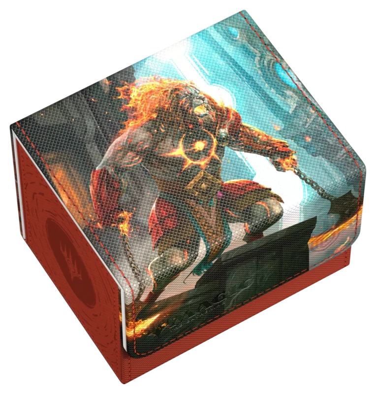 Ultimate Guard: Sidewinder 100+ - "Ajani, Path of Vengeance" MTG Reality Fracture Deck Boxes & Storage Ultimate Guard