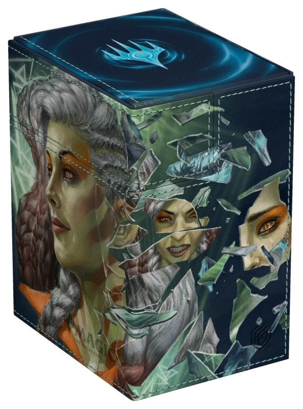 Ultimate Guard: Flip'N'Tray Deck Case 133+ - "Way of the Mind Sculptor/Way of the Paradox" MTG Reality Fracture Deck Boxes & Storage Ultimate Guard