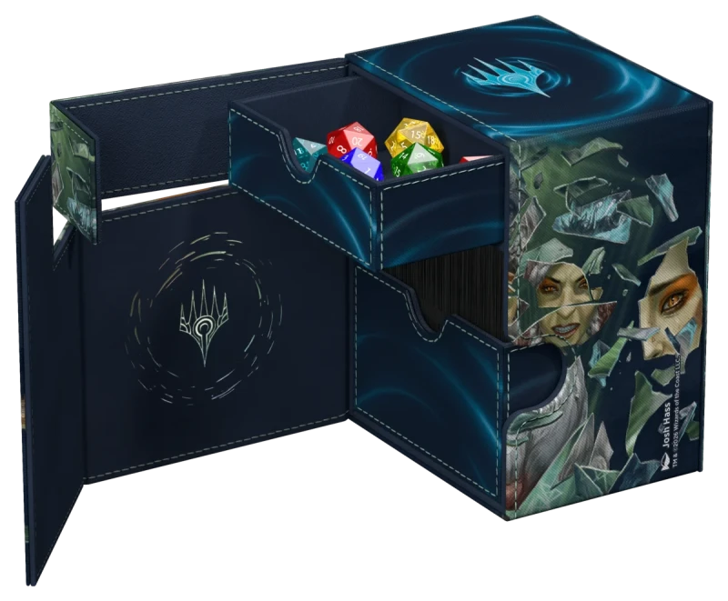 Ultimate Guard: Flip'N'Tray Deck Case 133+ - "Way of the Mind Sculptor/Way of the Paradox" MTG Reality Fracture Deck Boxes & Storage Ultimate Guard
