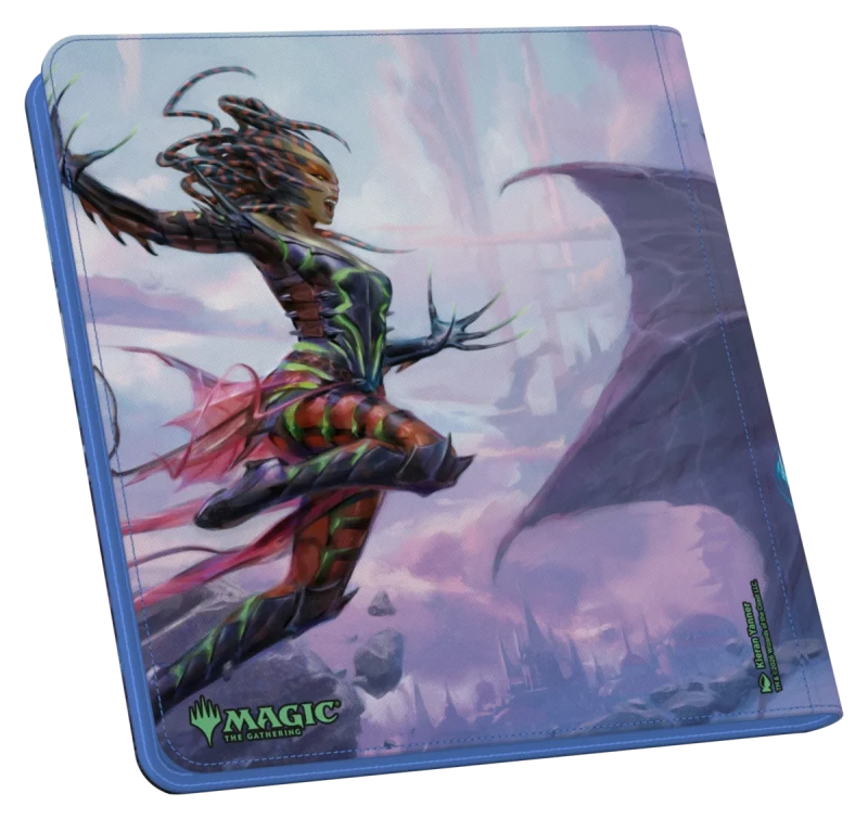 Ultimate Guard: 12-Pocket Zipfolio 480 - "Vraska, Soul of Stone/Vraska, the Cutting Glare" MTG Reality Fracture Binders & Pages Ultimate Guard