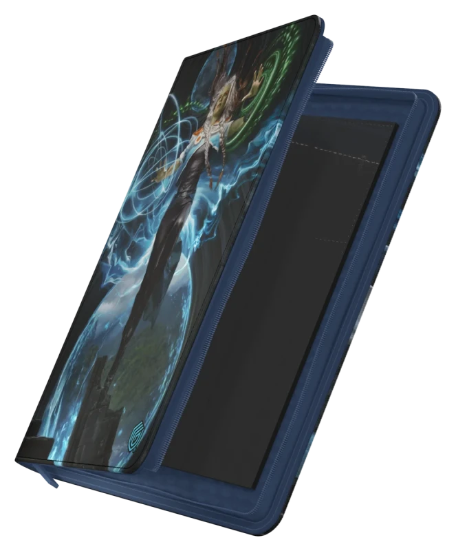 Ultimate Guard: 12-Pocket Zipfolio 360 - "Jace, Reality Sculptor/Tam, the Possibility" MTG Reality Fracture Binders & Pages Ultimate Guard