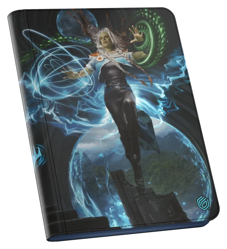 Ultimate Guard: 12-Pocket Zipfolio 360 - "Jace, Reality Sculptor/Tam, the Possibility" MTG Reality Fracture Binders & Pages Ultimate Guard