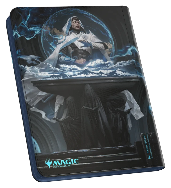 Ultimate Guard: 12-Pocket Zipfolio 360 - "Jace, Reality Sculptor/Tam, the Possibility" MTG Reality Fracture Binders & Pages Ultimate Guard