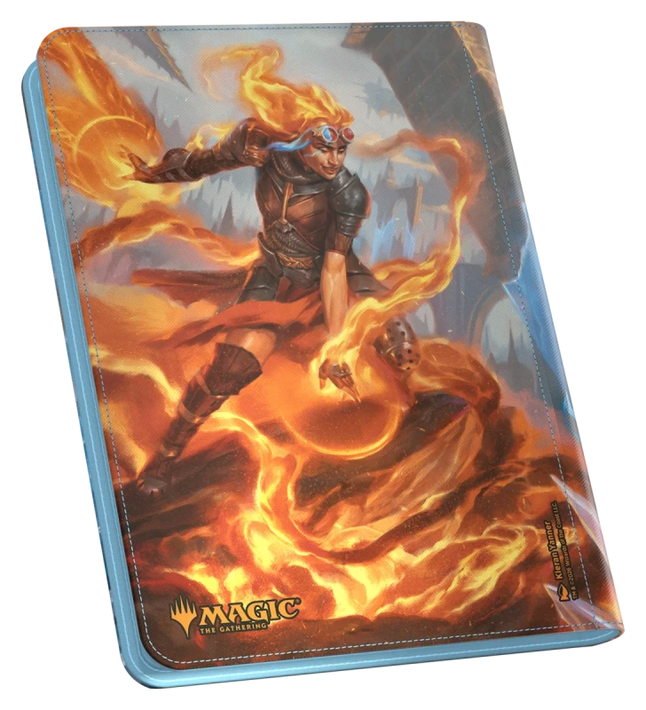Ultimate Guard: 12-Pocket Zipfolio 360 - "Chandra, Chill of Compliance/Chandra, Torch of Defiance" MTG Reality Fracture Binders & Pages Ultimate Guard