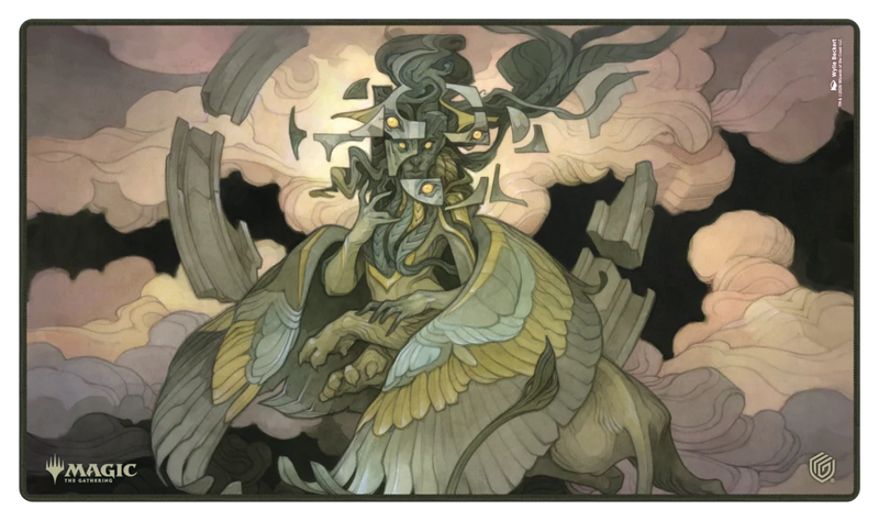 Ultimate Guard: Stitched Playmat - "Sphinx of False Conclusions" MTG Reality Fracture Playmats Ultimate Guard