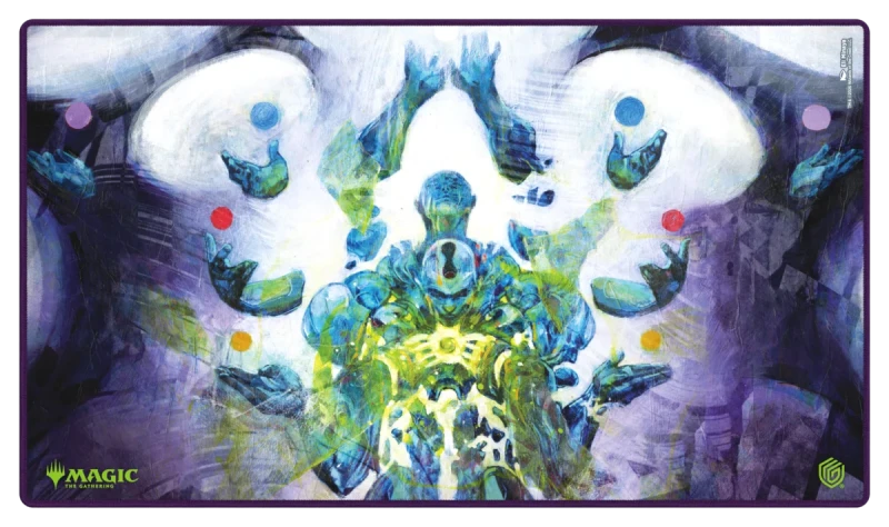 Ultimate Guard: Stitched Playmat - "Avatar of Burgeoning Echoes" MTG Reality Fracture Playmats Ultimate Guard