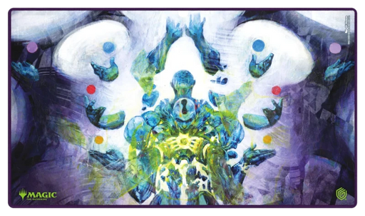 Ultimate Guard: Stitched Playmat - "Avatar of Burgeoning Echoes" MTG Reality Fracture Playmats Ultimate Guard