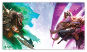Ultimate Guard: Stitched Playmat - "Way of the Wildspeaker/Way of the Deathbringer" MTG Reality Fracture Playmats Ultimate Guard
