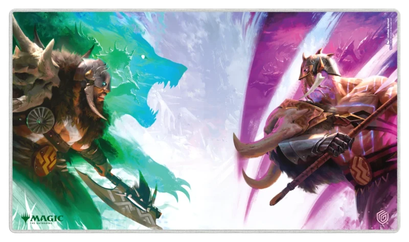 Ultimate Guard: Stitched Playmat - "Way of the Wildspeaker/Way of the Deathbringer" MTG Reality Fracture Playmats Ultimate Guard