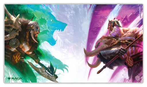 Ultimate Guard: Stitched Playmat - "Way of the Wildspeaker/Way of the Deathbringer" MTG Reality Fracture Playmats Ultimate Guard