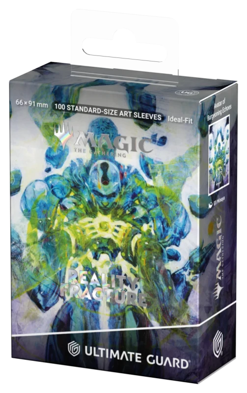 Ultimate Guard: Art Sleeves - "Avatar of Burgeoning Echoes" MTG Reality Fracture 100Ct Card Sleeves Ultimate Guard