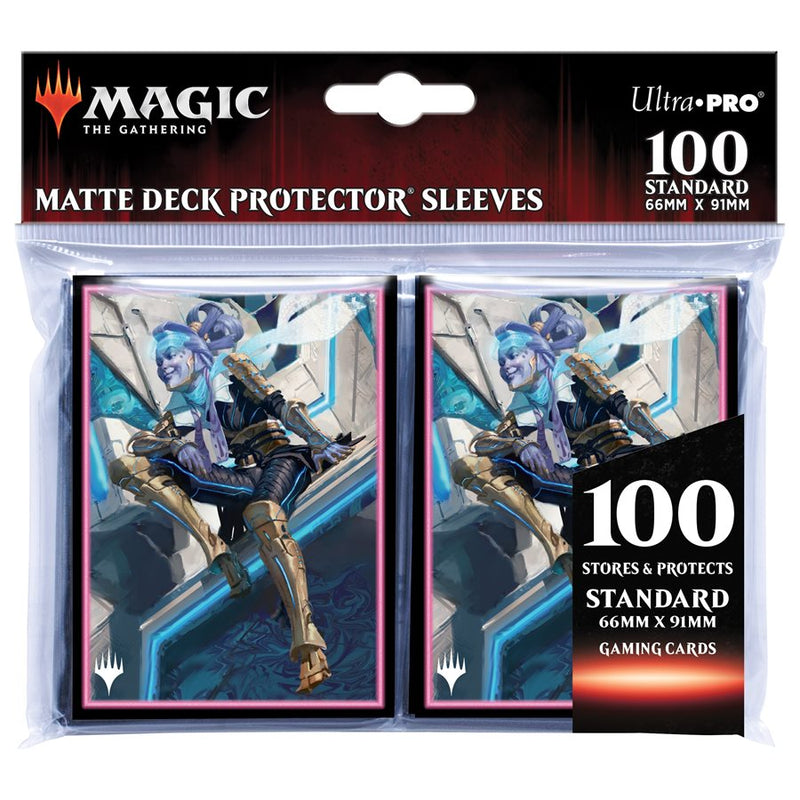 Ultra Pro: Art Sleeves - "Kotori, Pilot Prodigy" MTG Kamigawa Neon Dynasty 100Ct Card Sleeves Ultra Pro