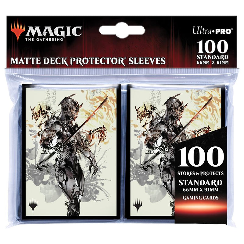 Ultra Pro: Art Sleeves - "Satoru Umezawa (Borderless)" MTG Kamigawa Neon Dynasty 100Ct Card Sleeves Ultra Pro