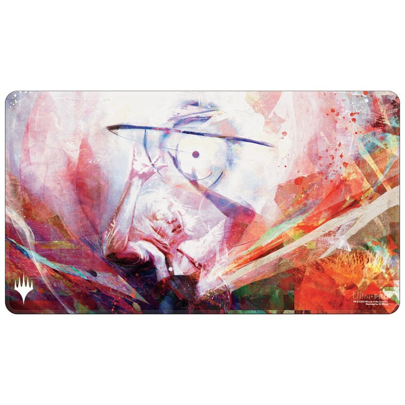 Ultra Pro: Holofoil Playmat - "Spark Rupture (Borderless)" MTG March of the Machine Playmats Ultra Pro