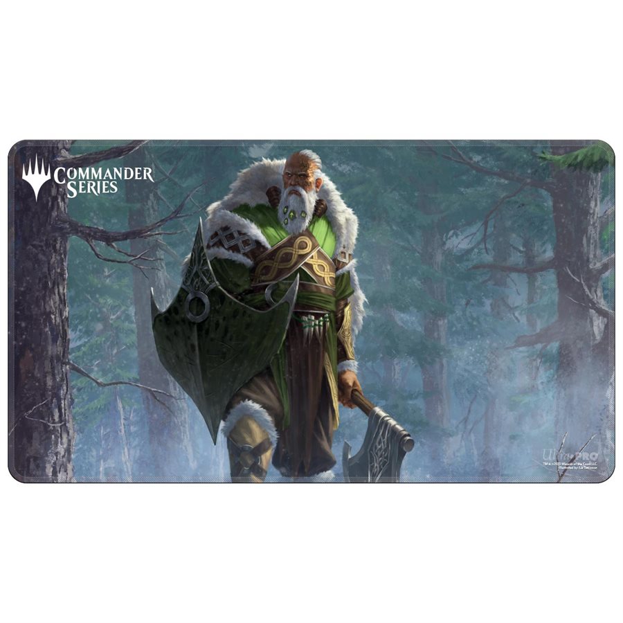 Ultra Pro: Stitched Playmat - "Fynn, the Fangbearer" MTG Commander Series Card Supplies & Accesories Ultra Pro