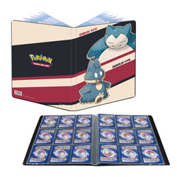 Ultra Pro 9-Pocket Portfolio Snorlax & Munchlax For Pokemon Binders & Pages Ultra Pro