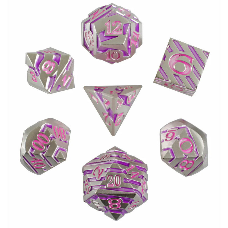 Forged Gaming: Metal 7-Die Set - "Unicorn Horn" Dice & Gaming Accessories Forged Gaming