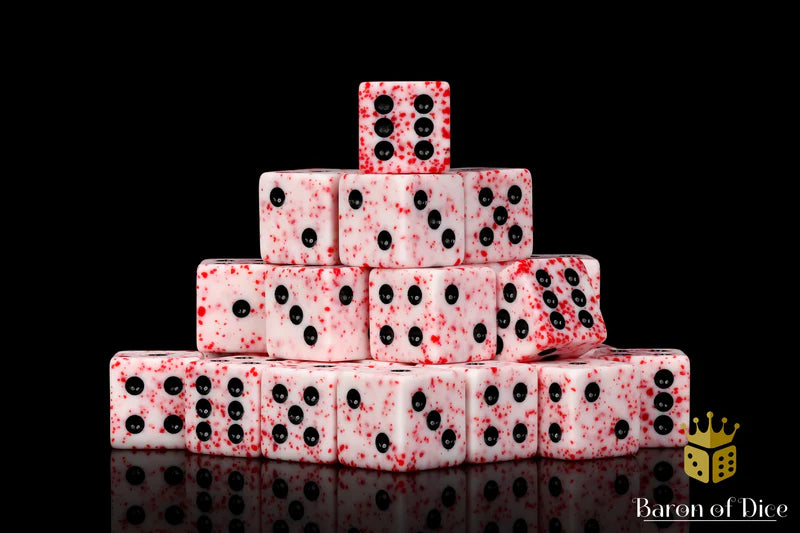 Baron of Dice: "Universal - Butchery" 25x16mm Square Corner Dice Dice & Gaming Accessories Baron of Dice