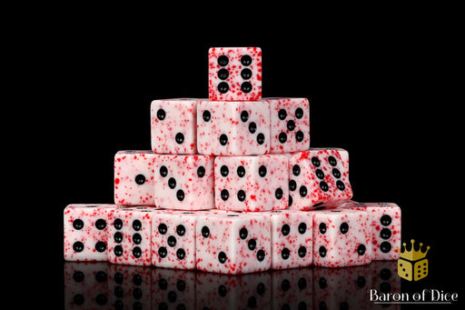 Baron of Dice: "Universal - Butchery" 25x16mm Square Corner Dice Dice & Gaming Accessories Baron of Dice