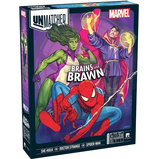 Unmatched: Marvel: Brains and Brawn Board Games Restoration Games