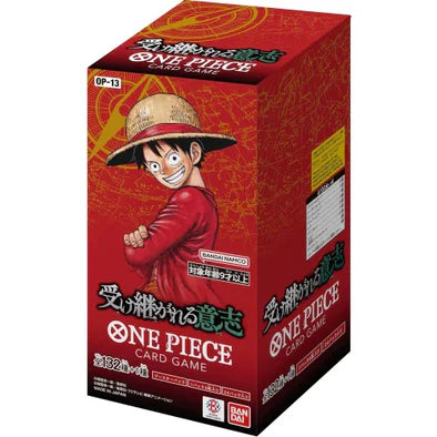One Piece: Carrying on his Will - Booster Box (Japanese) [OP13] Japanese One Piece Sealed Bandai