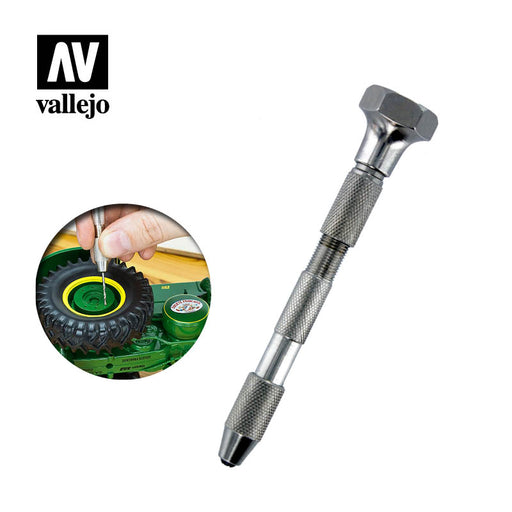 Vallejo: Spin Top Pin Vice Model Tools & Glue Vallejo