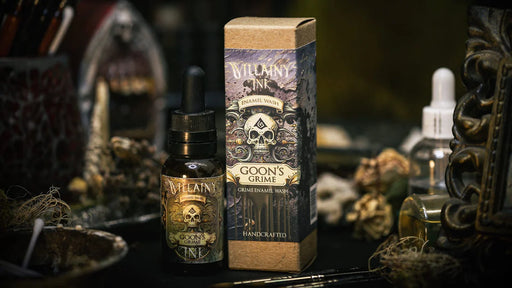Villainy Ink: Enamel Washes - Goon's Grime 30ml Model Paints Runeforge Distribution